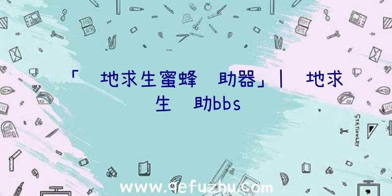 「绝地求生蜜蜂辅助器」|绝地求生辅助bbs